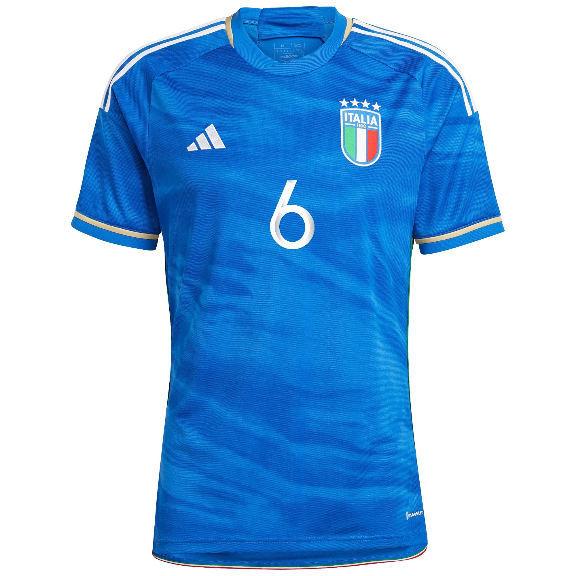 Marco Verratti Italy National Team adidas 2023 Home Jersey - Blue