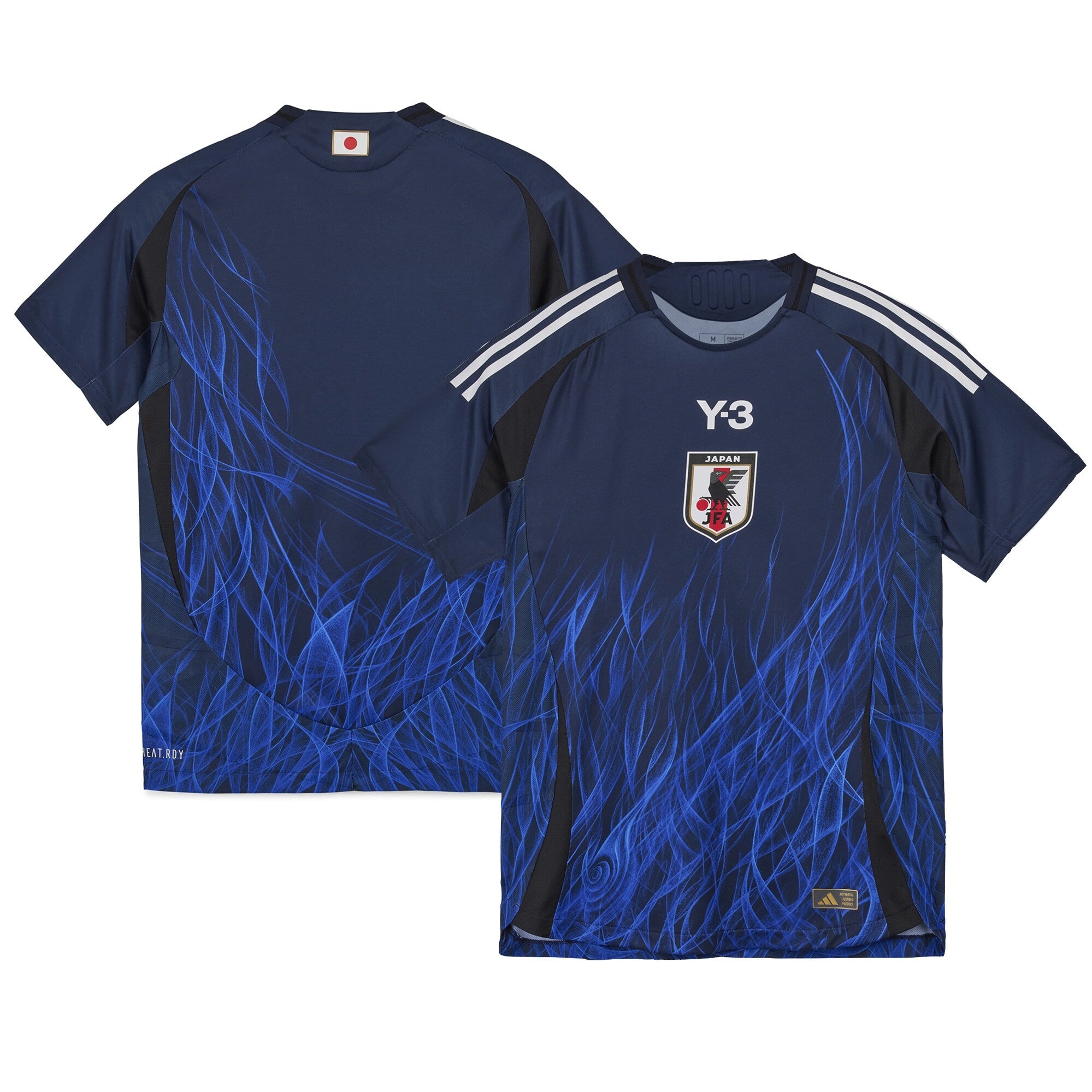 Japan National Team x Y-3 adidas 2024 Home Jersey - Navy