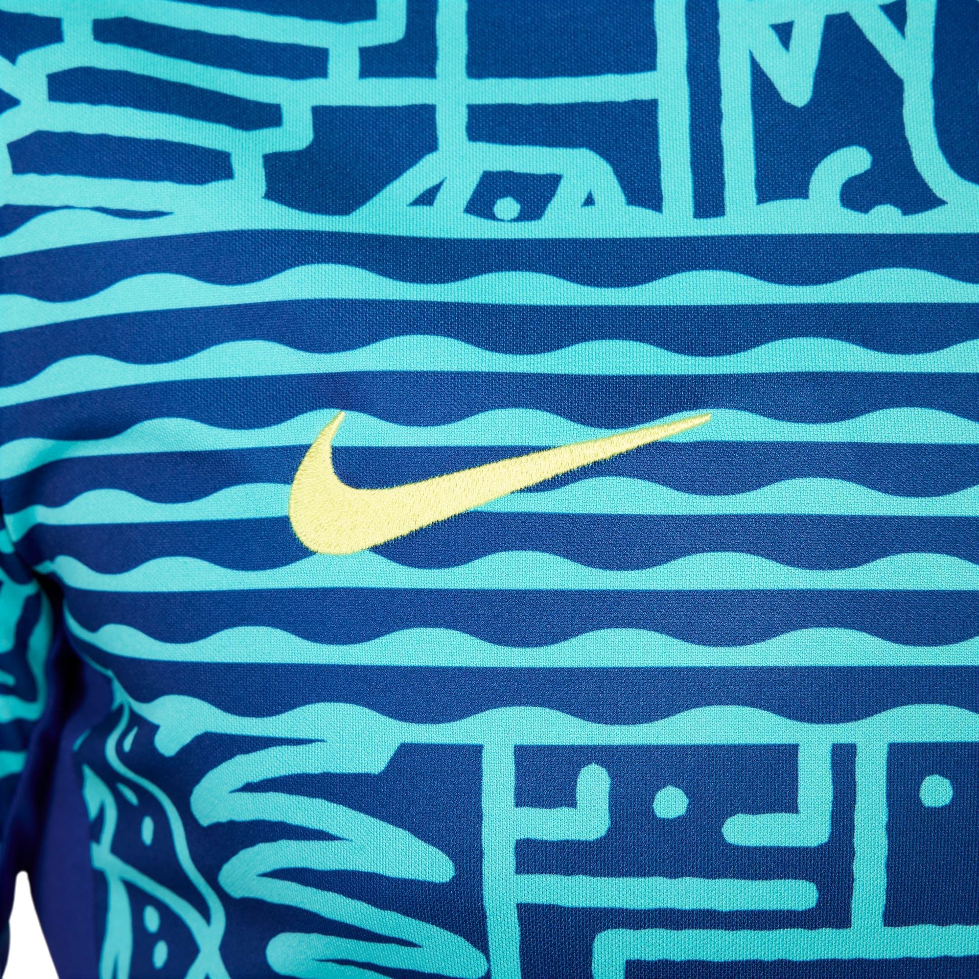 Brazil National Team Nike 2024 Academy Pro Pre-Match Top - Blue