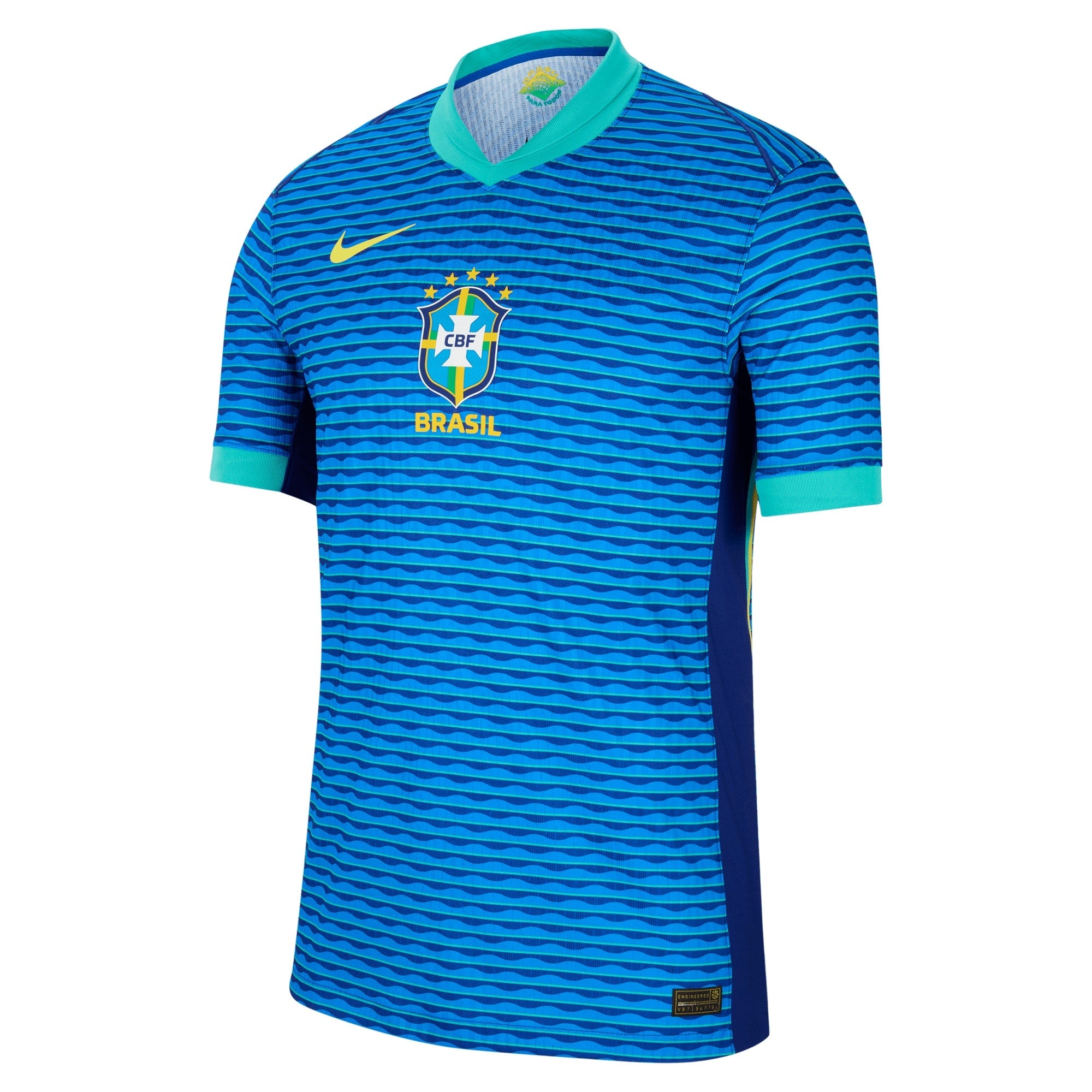 Brazil National Team Nike 2024 Away Match Jersey – Blue