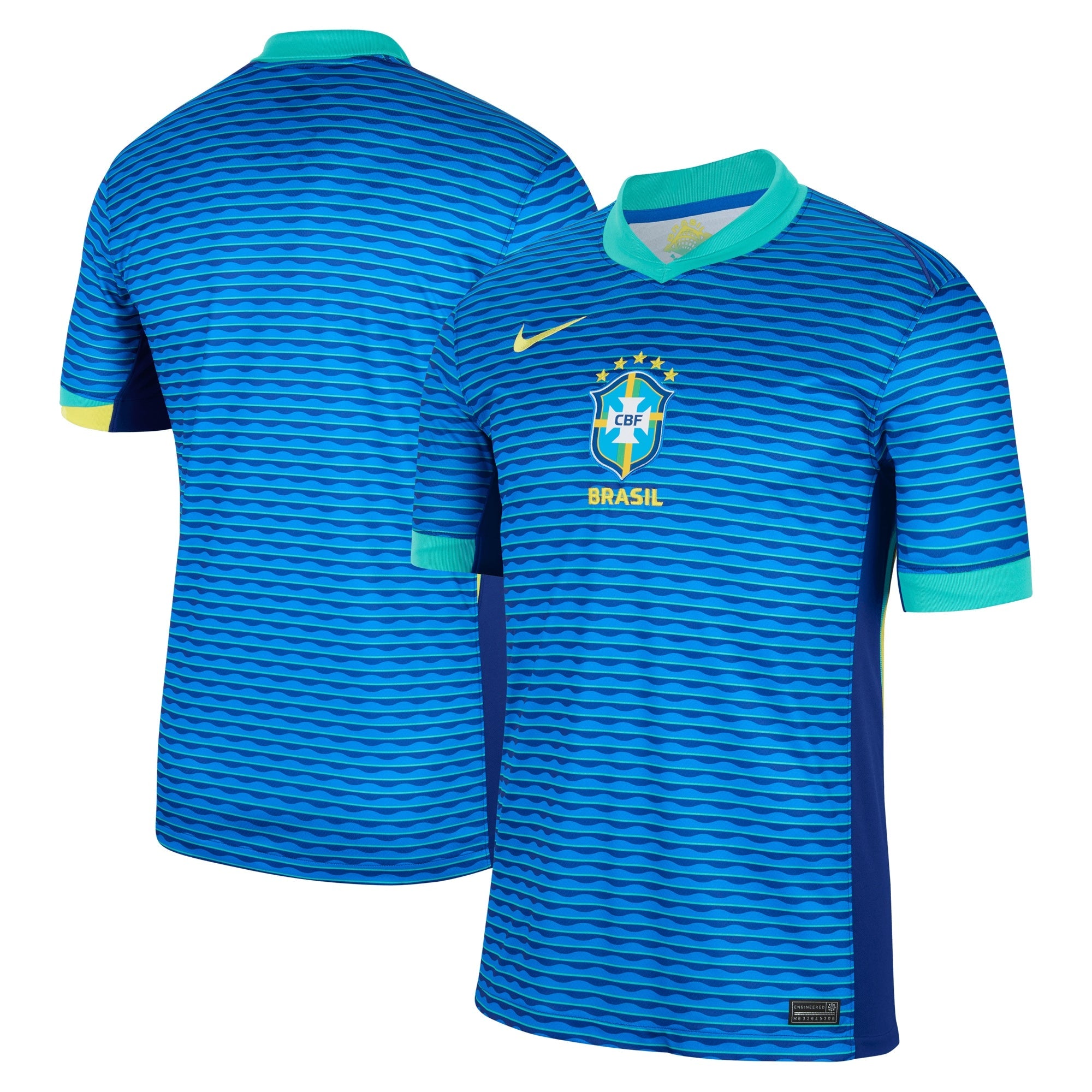 Brazil National Team Nike 2024 Home Match Jersey – Yellow