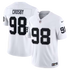 Maxx Crosby Las Vegas Raiders Jersey Gool Vapor F.U.S.E. Stitched Limited Jersey - White