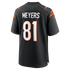 Dohnte Meyers Cincinnati Bengals Nike Team Game Jersey - Black