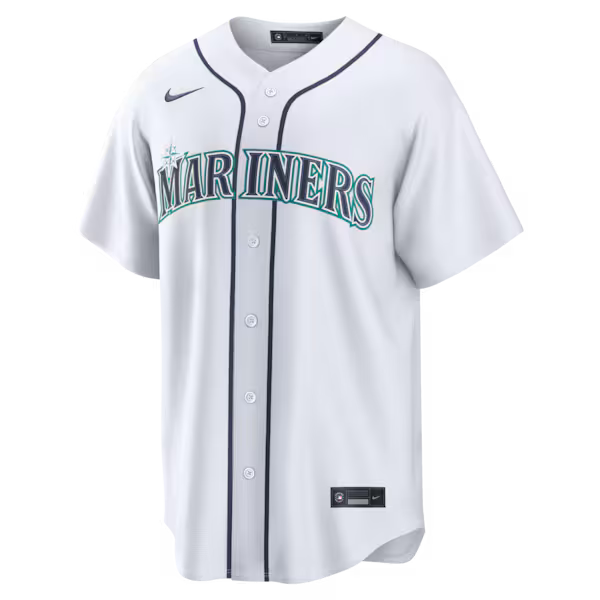 Kade Anderson Seattle Mariners Jersey Gool Home pro Jersey - White