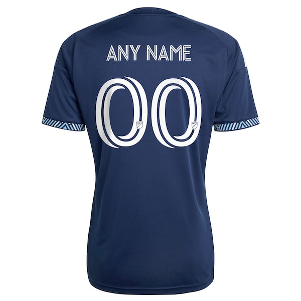 Customized Vancouver Whitecaps FC 2026 The Coastal Jersey Replica Custom Deep Sea Blue
