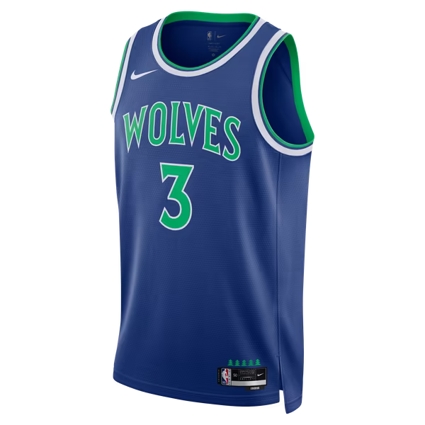 Jaden McDaniels Minnesota Timberwolves Jersey Gool Unisex Swingman Jersey - Icon Edition - Blue