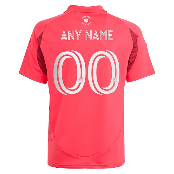 Customized St. Louis CITY SC Youth 2025 Forever CITY Red Replica Custom Jersey