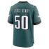 Keyshawn James-Newby Philadelphia Eagles Nike Team Game Jersey - Midnight Green