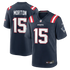 Behren Morton New England Patriots Nike Team Game Jersey - Navy