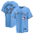 Vladimir Guerrero Jr. Toronto Blue Jays Jersey Gool pro Jersey - Light Blue