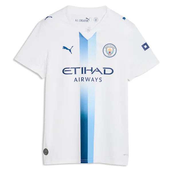 Phil Foden Manchester City Puma Women's 2026/27 Third Replica Jersey - White