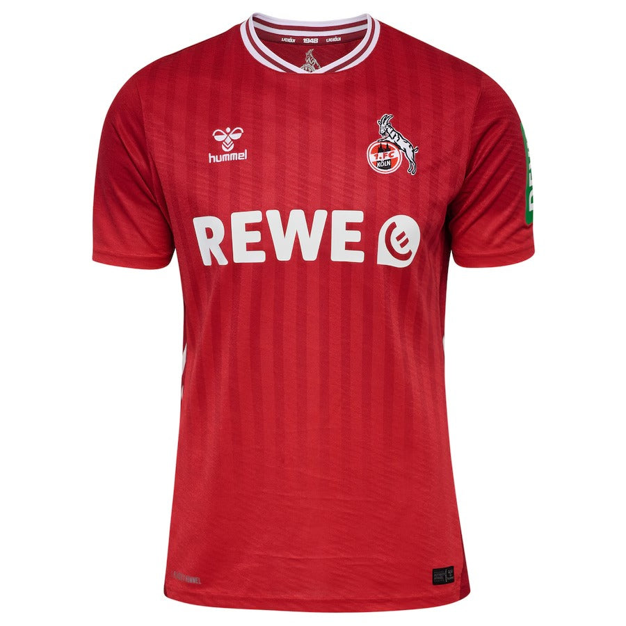 1. FC Köln Hummel Unisex Away 2025/26 Custom Shirt - Red