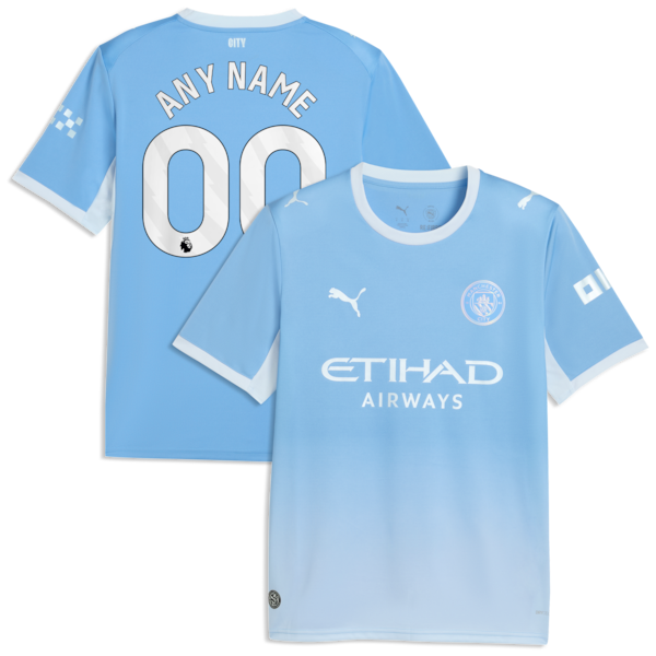 Jersey Gool Manchester City 2026/27 Home pro Custom Jersey Light Blue