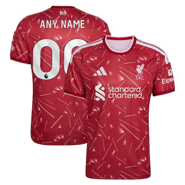 Jersey Gool Liverpool 2026/27 Home pro Custom Jersey Red