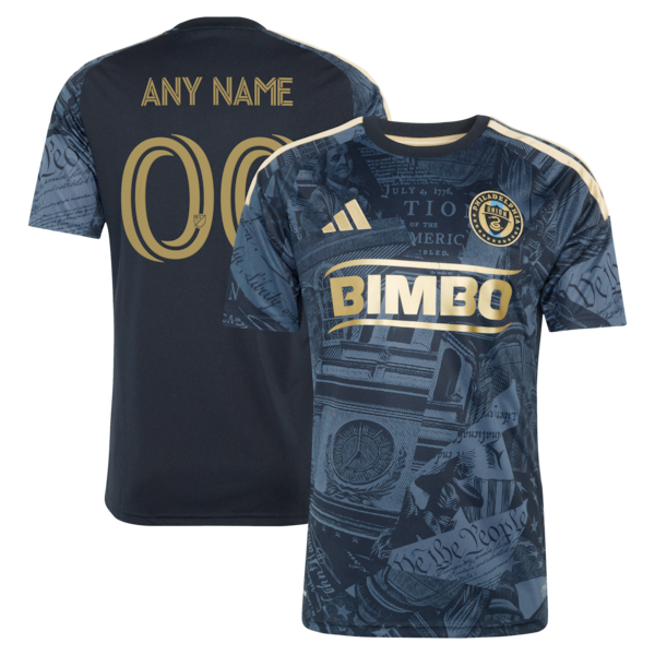 Customized Philadelphia Union 2026 1776 Kit Replica Custom Jersey Navy