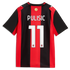  Christian Pulisic AC Milan 2026/27 Home Replica Jersey Black/Red