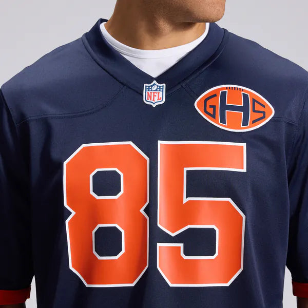 Cole Kmet Chicago Bears Jersey Gool 2026 Rivalries Collection Game Jersey - Navy