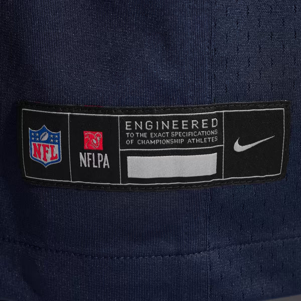 Keidron Smith Chicago Bears Jersey Gool Team Game Jersey - Navy
