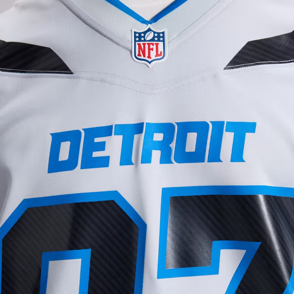 Aidan Hutchinson Detroit Lions Nike 2026 Rivalries Collection Game Jersey - Silver