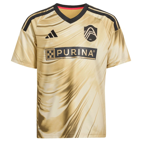 Customized St. Louis CITY SC Youth 2026 The Tina Turner Kit Replica Custom Jersey Yellow