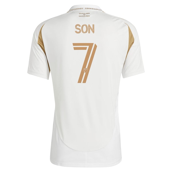 Son Heung-Min LAFC Jersey Gool 2025 Secondary pro Player Jersey - White