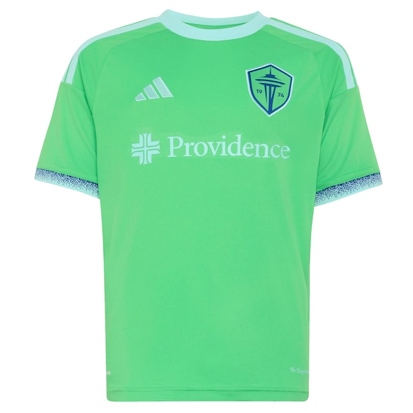 Customized Seattle Sounders FC Youth 2026 The Evergreen State Kit Replica Custom Jersey Rave Green