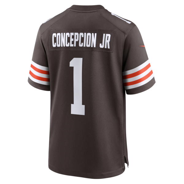 KC Concepcion Jr. Cleveland Browns Jersey Gool Team Game Jersey - Brown