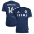 Customized Sebastian Berhalter Vancouver Whitecaps FC 2026 The Coastal Jersey Replica Blue