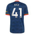 Declan Rice Arsenal Jersey Gool 2026/27 Away pro Jersey - Navy