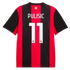  Christian Pulisic AC Milan 2026/27 Home Replica Jersey Black/Red