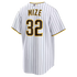 Casey Mize San Diego Padres Jersey Gool Home pro Jersey - White