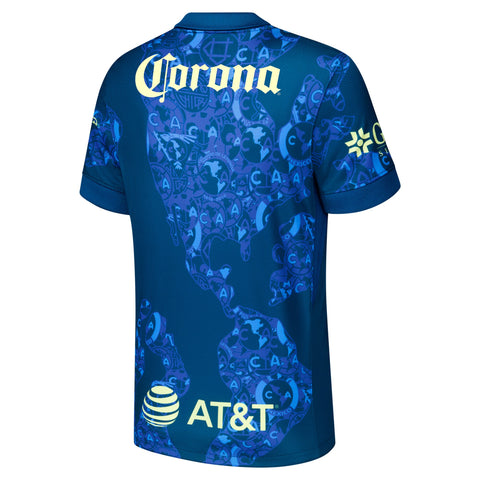 Club America Nike 2024/25 Away Jersey - Blue