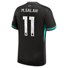 Mohamed Salah Liverpool Nike 2024/25 Away Jersey - Forest Green