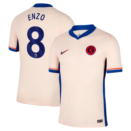 Enzo Fernández Chelsea Nike 2024/25 Away Player Jersey - Orange