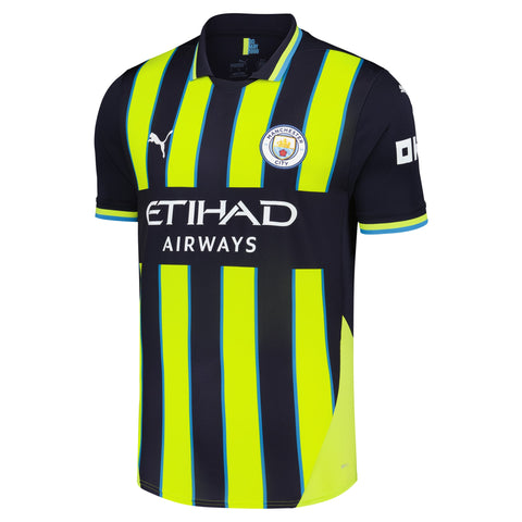 Erling Haaland Manchester City Puma 2024/25 Away Player Jersey - Navy