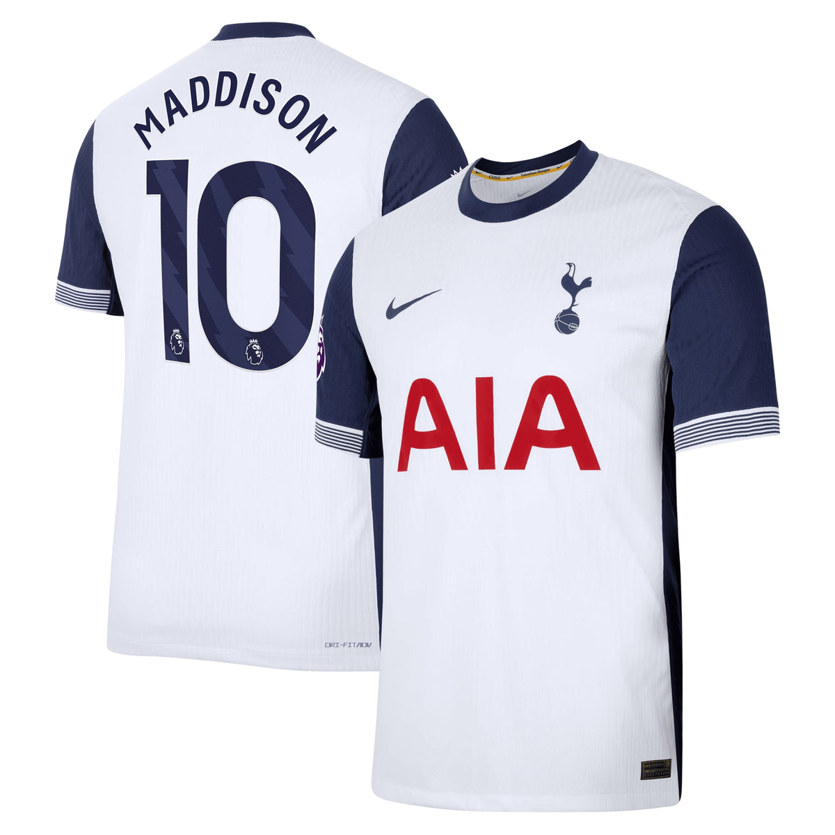 James Maddison Tottenham Hotspur Nike 2024/25 Home Player Jersey - White
