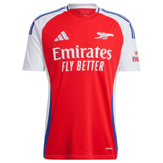Arsenal adidas 2024/25 Home Custom Jersey – Red Customized Item
