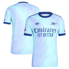 Arsenal adidas Originals 2024/25 Third Jersey - Aqua