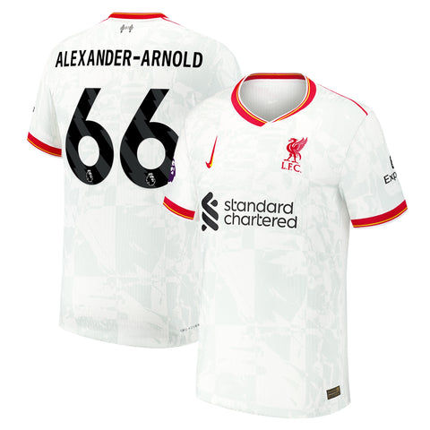Trent Alexander-Arnold Liverpool Nike 2024/25 Third Jersey - White