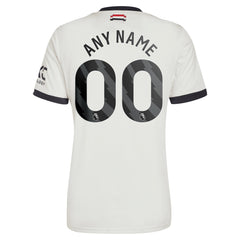 Manchester United adidas Originals 2024/25 Third Custom Jersey - Cream