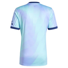 Arsenal adidas Originals 2024/25 Third Jersey - Aqua