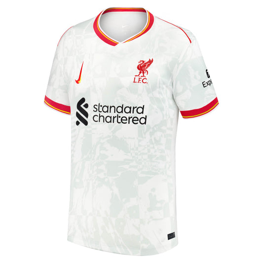 Virgil van Dijk Liverpool Nike 2024/25 Third Jersey - White