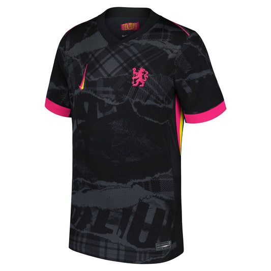Christopher Nkunku Chelsea Nike 2024/25 Third Player Jersey - Anthracite