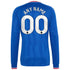 Manchester United Jersey Gool 2026/27 Away pro Custom Long Sleeve Jersey - Royal