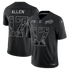 Josh Allen Buffalo Bills Jersey Gool 2026 Salute to Service Stitched Limited Jersey - Black