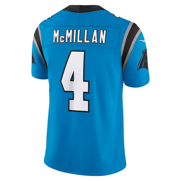 Tetairoa McMillan Carolina Panthers Jersey Gool Alternate Vapor F.U.S.E. Stitched Limited Jersey - Blue