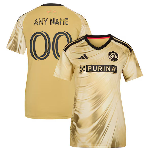 Customized St. Louis CITY SC Women's 2026 The Tina Turner Kit Replica Custom Jersey Yellow
