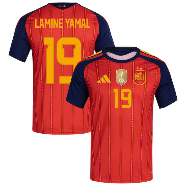 Lamine Yamal Spain National Team Jersey Gool 2026 FIFA World Cup Champions pro Jersey - Red