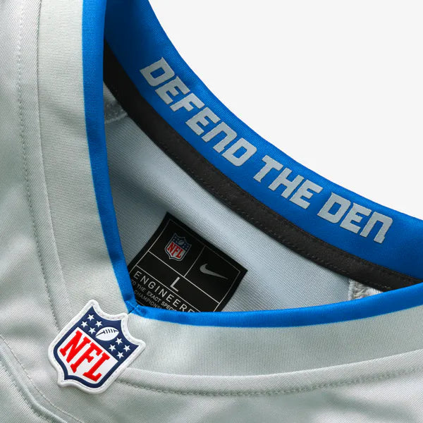 Penei Sewell Detroit Lions Jersey Gool 2026 Rivalries Collection Game Jersey - Silver