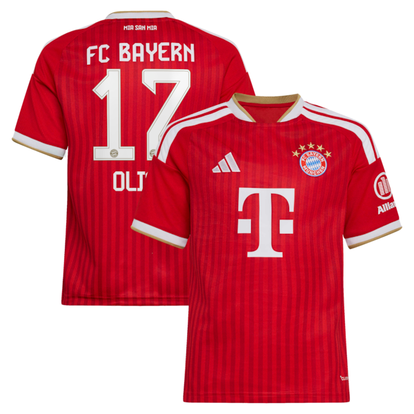 Customized Michael Olise Bayern Munich 2026/27 Home Replica Youth Jersey Red